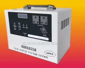 680wh Inbuilt Lifepo4 Lithium Battery Solar Generator