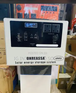 680wh Inbuilt Lifepo4 Lithium Battery Solar Generator