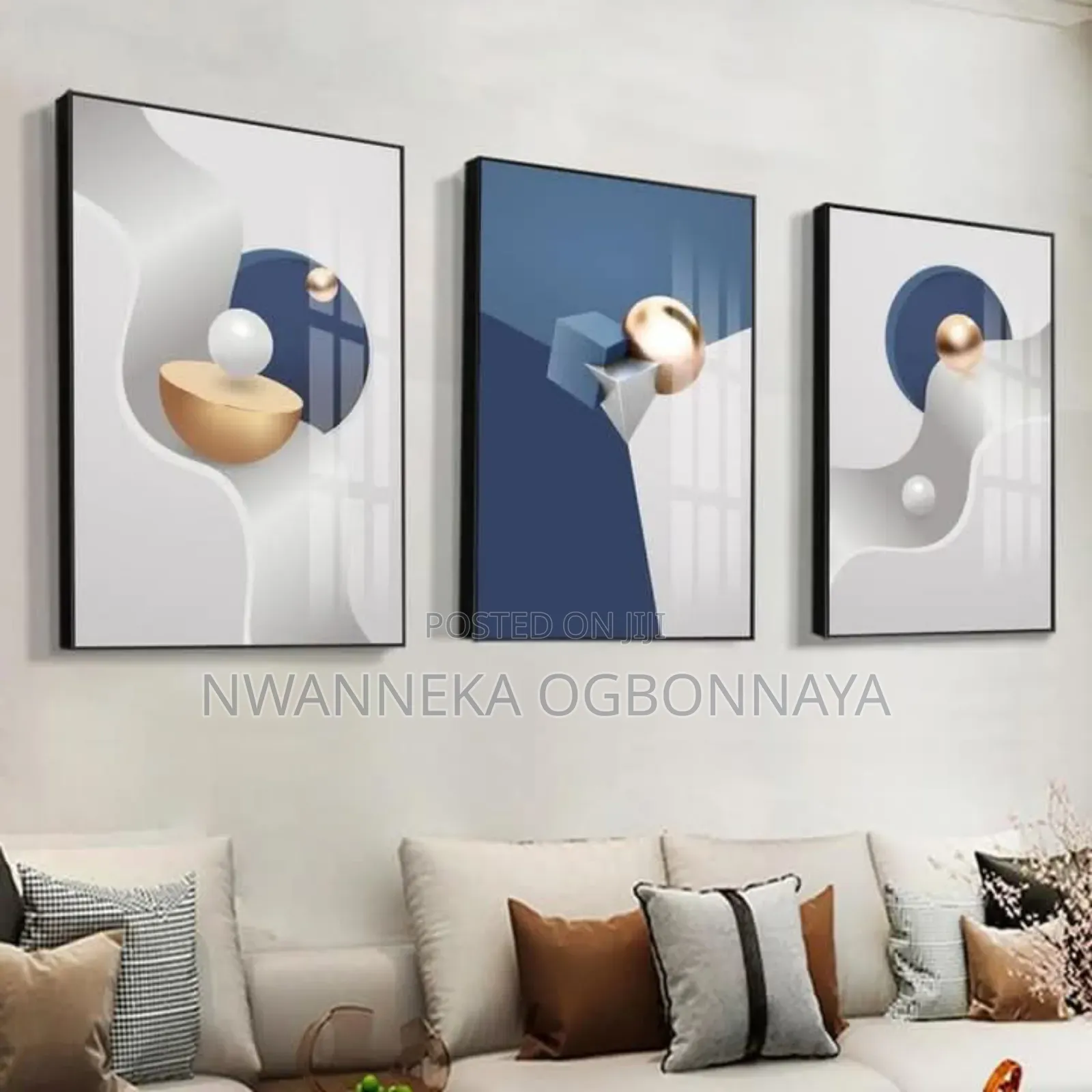 3sets Canvas Modern Artwork
