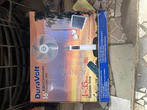 16inches Solar Rechargeable Fan