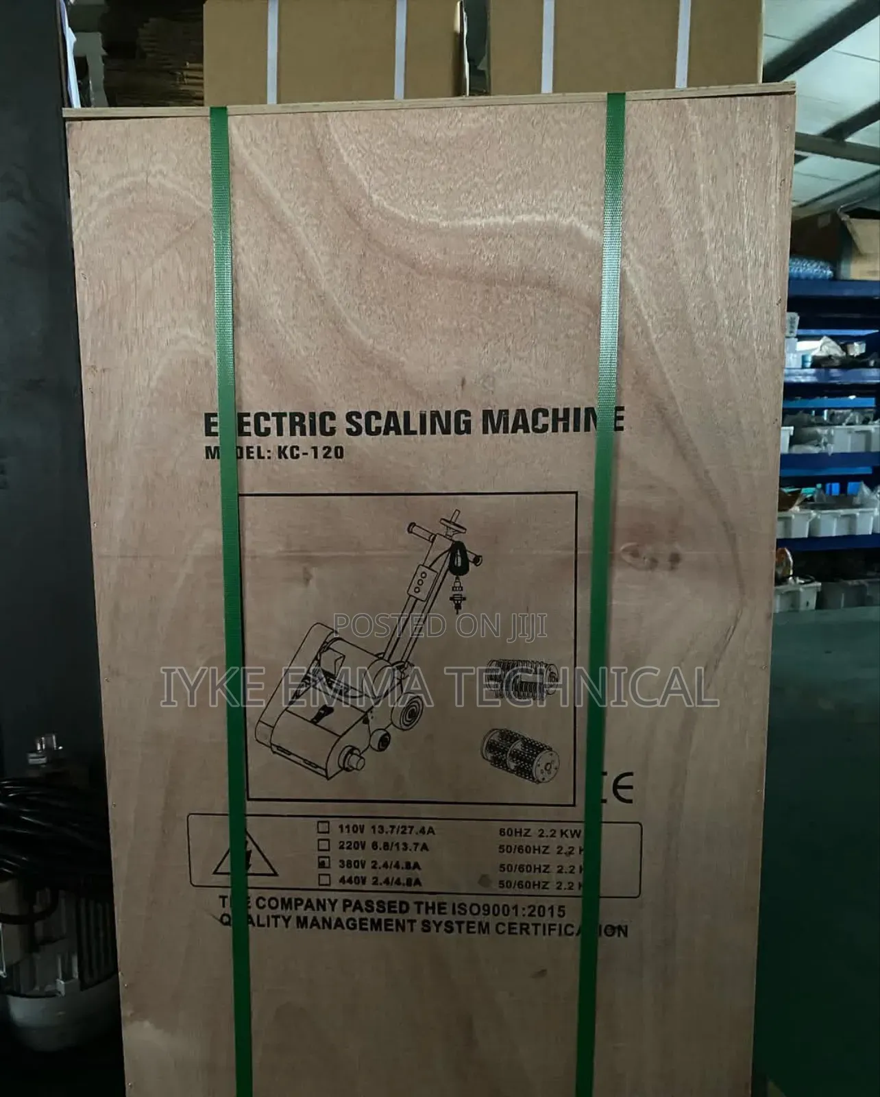Deck Scaler Electric Powered Kc 120