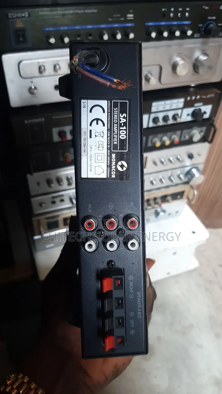 Monacor Amplifier