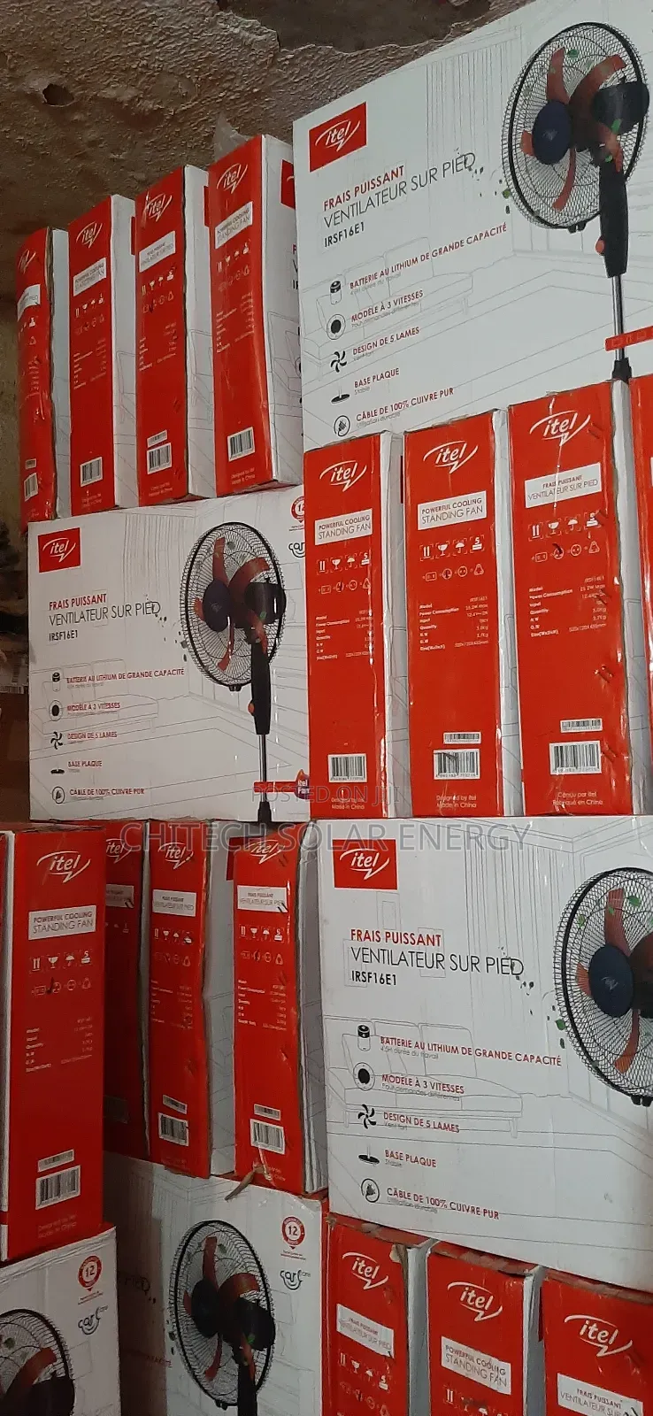 Itel Rechargeable Fans