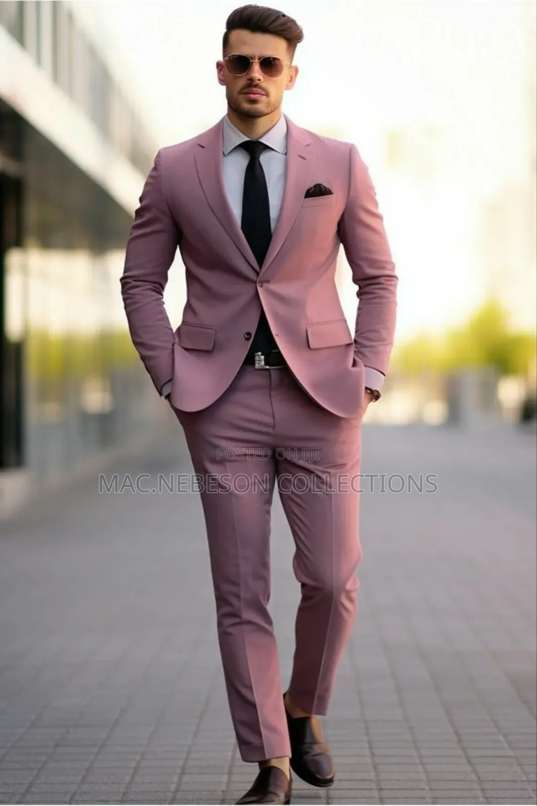 Die Capri Single Button Men's Suit