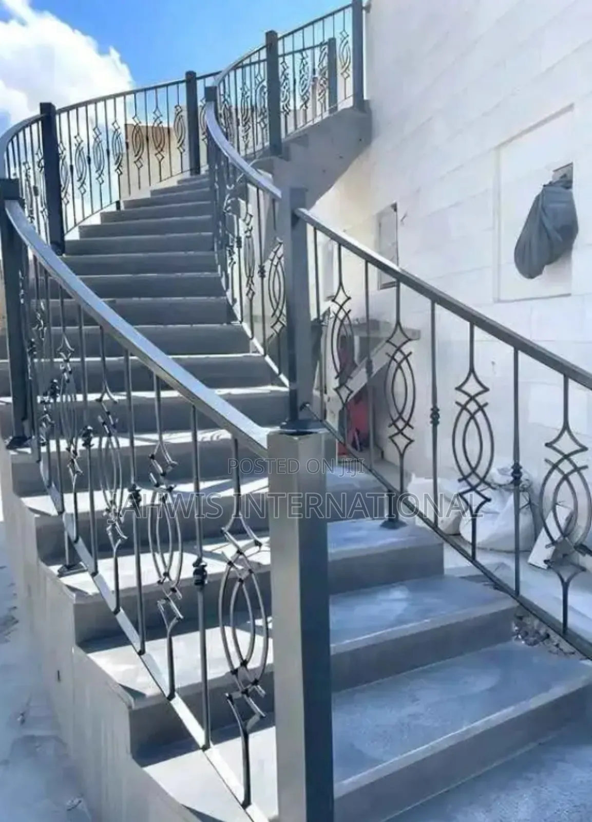 Wrought Iron Handrail