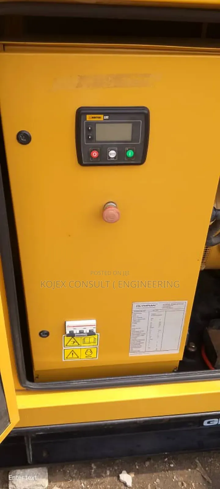 65kva Cat Soundproof Generator