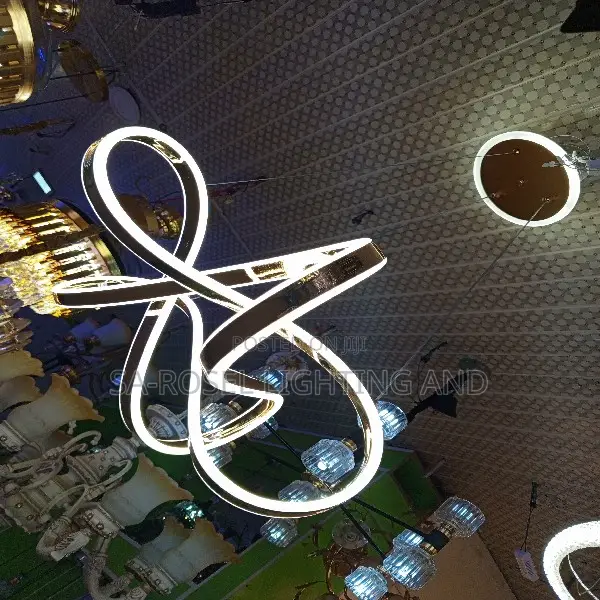 Twisted Rope Led Droplight Chandelier Fitting