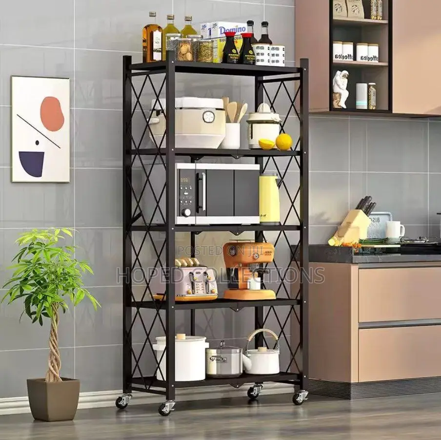 Foldable 5 Layers Display Rack