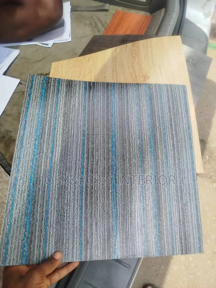 Rubber Carpet Tiles