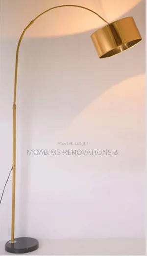 Modern Floor Lamp- Gold