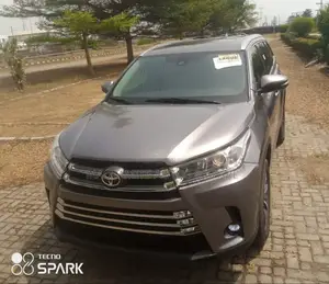 Toyota Highlander XLE 4x4 V6 (3.5L 6cyl 8A) 2018 Gray