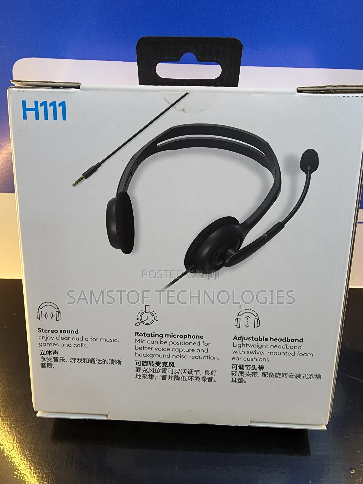 Logitech H111 3.5 Mm Stereo Headset