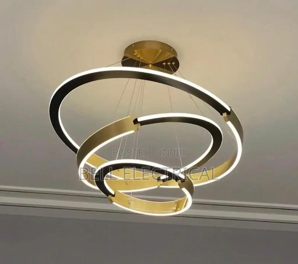 Luxury Gold Led Chandelier
