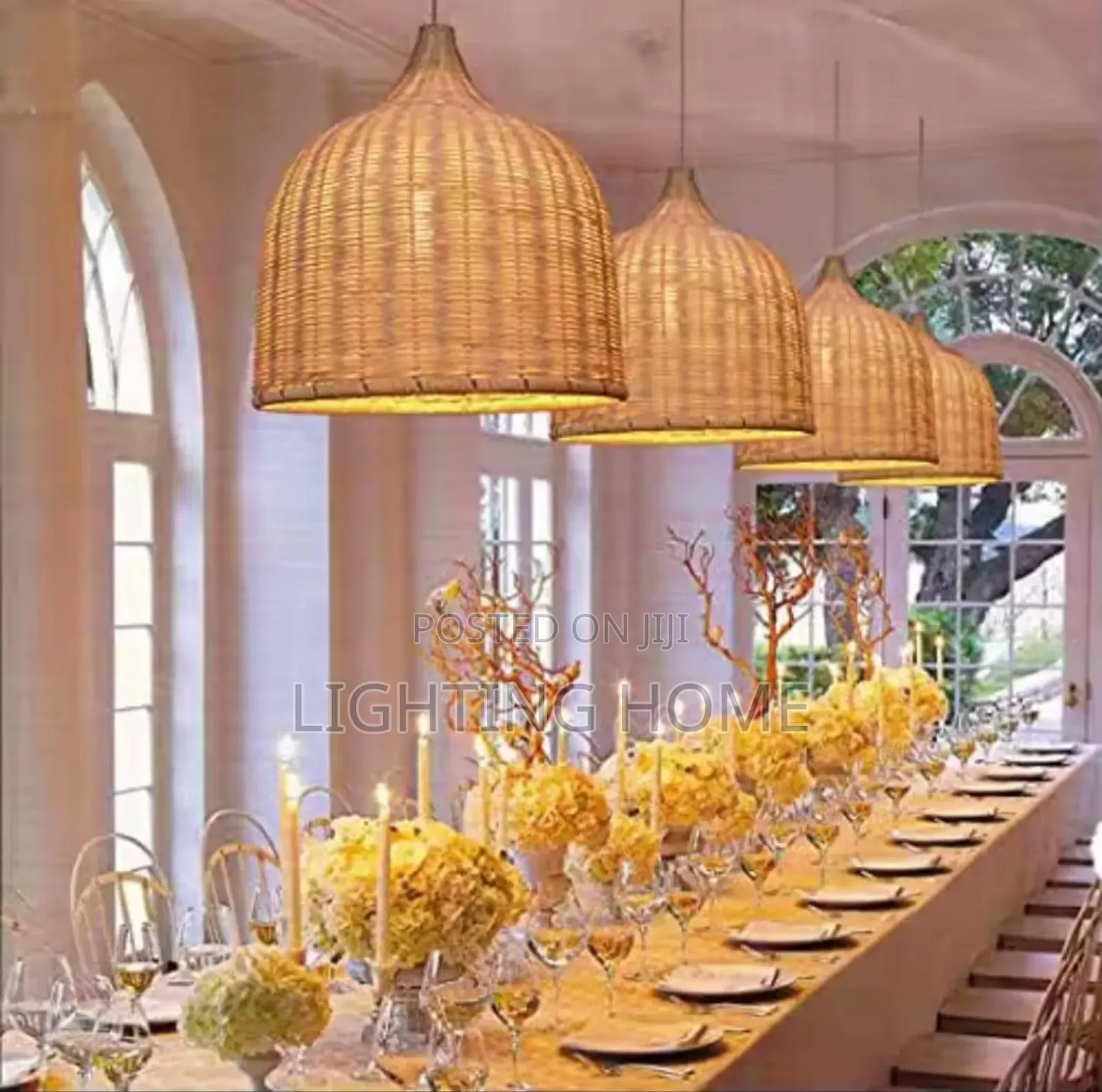Bamboo Pendant Light