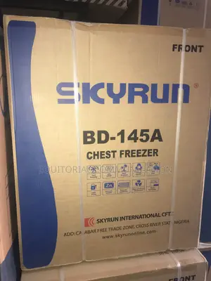 Skyrun 145l Chest Freezer With Adjustable Shelves