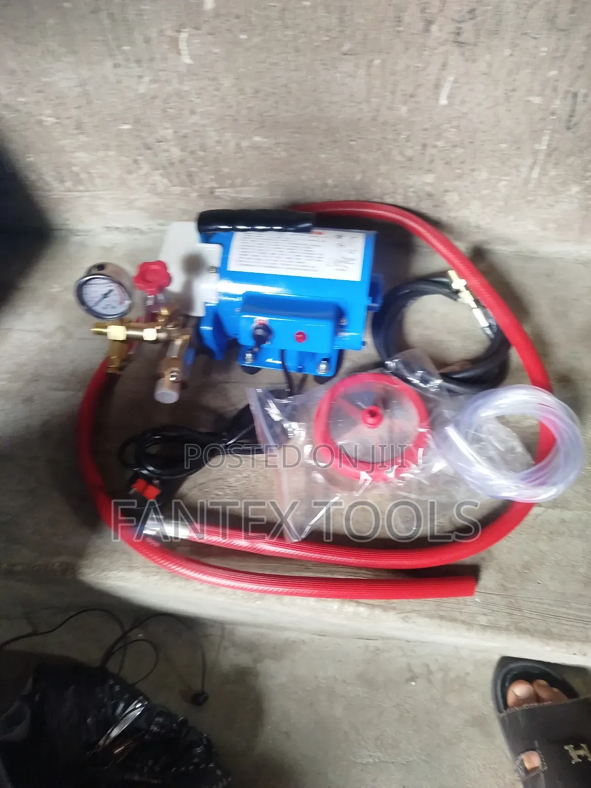 Electric Pressure Test Pump.