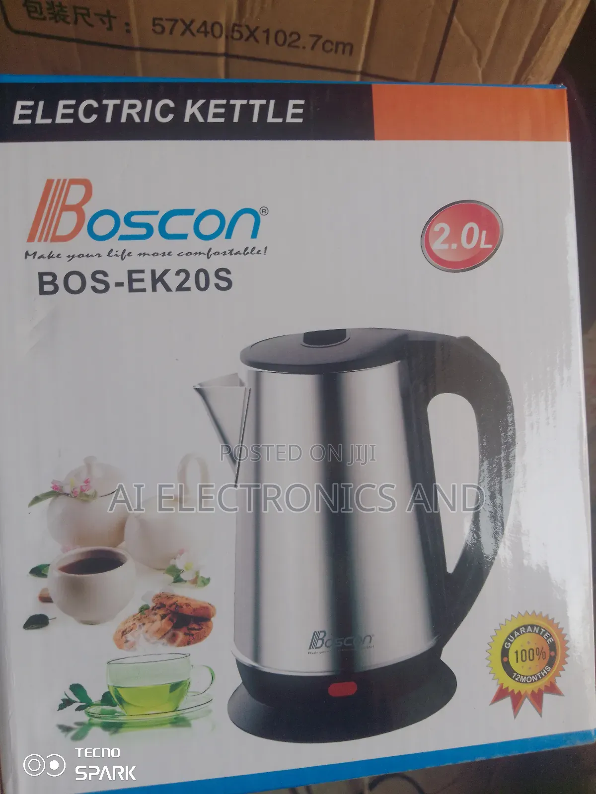 Boscon Electric Kettle 2.0l .
