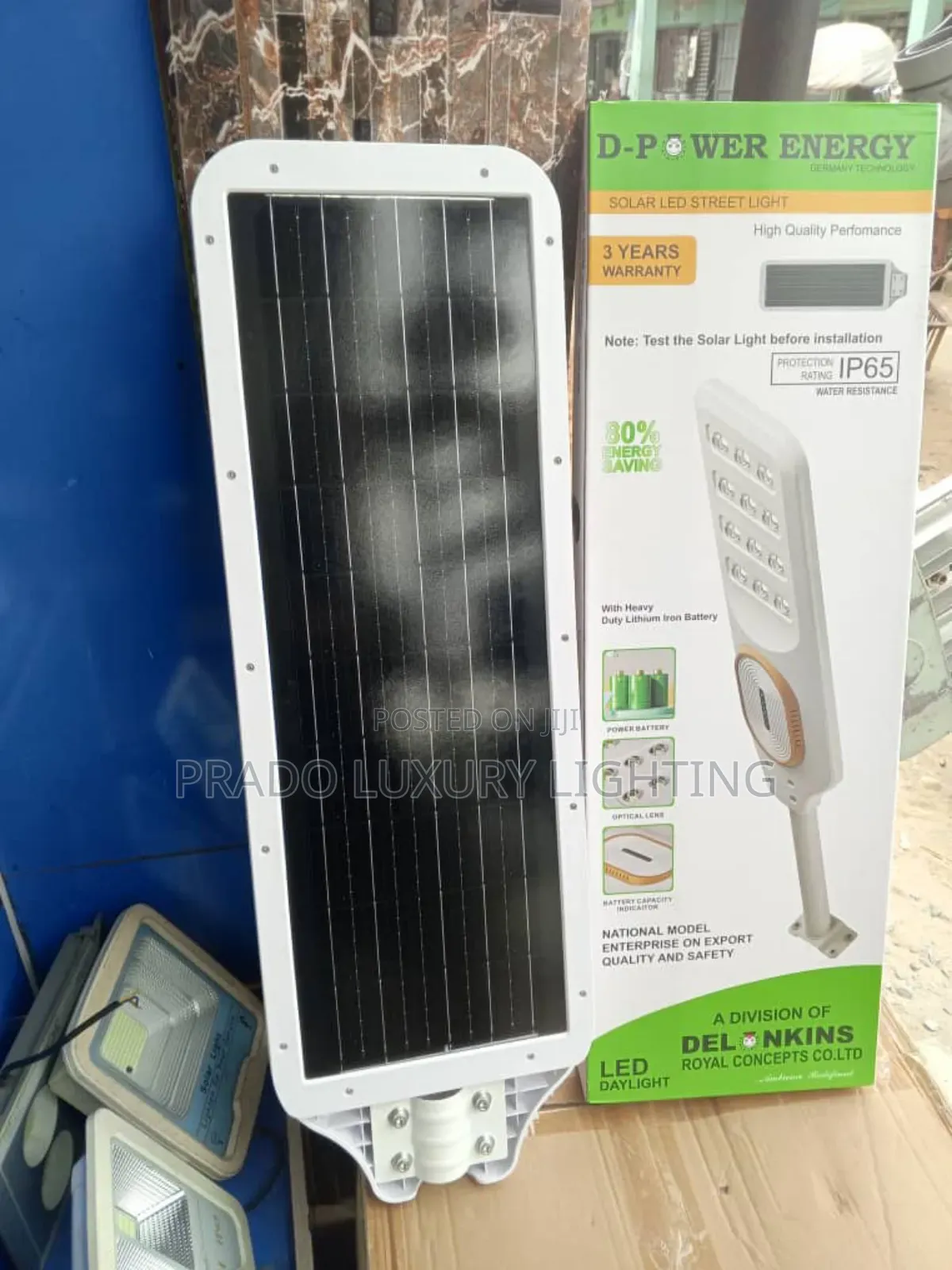 Solar Steel Light