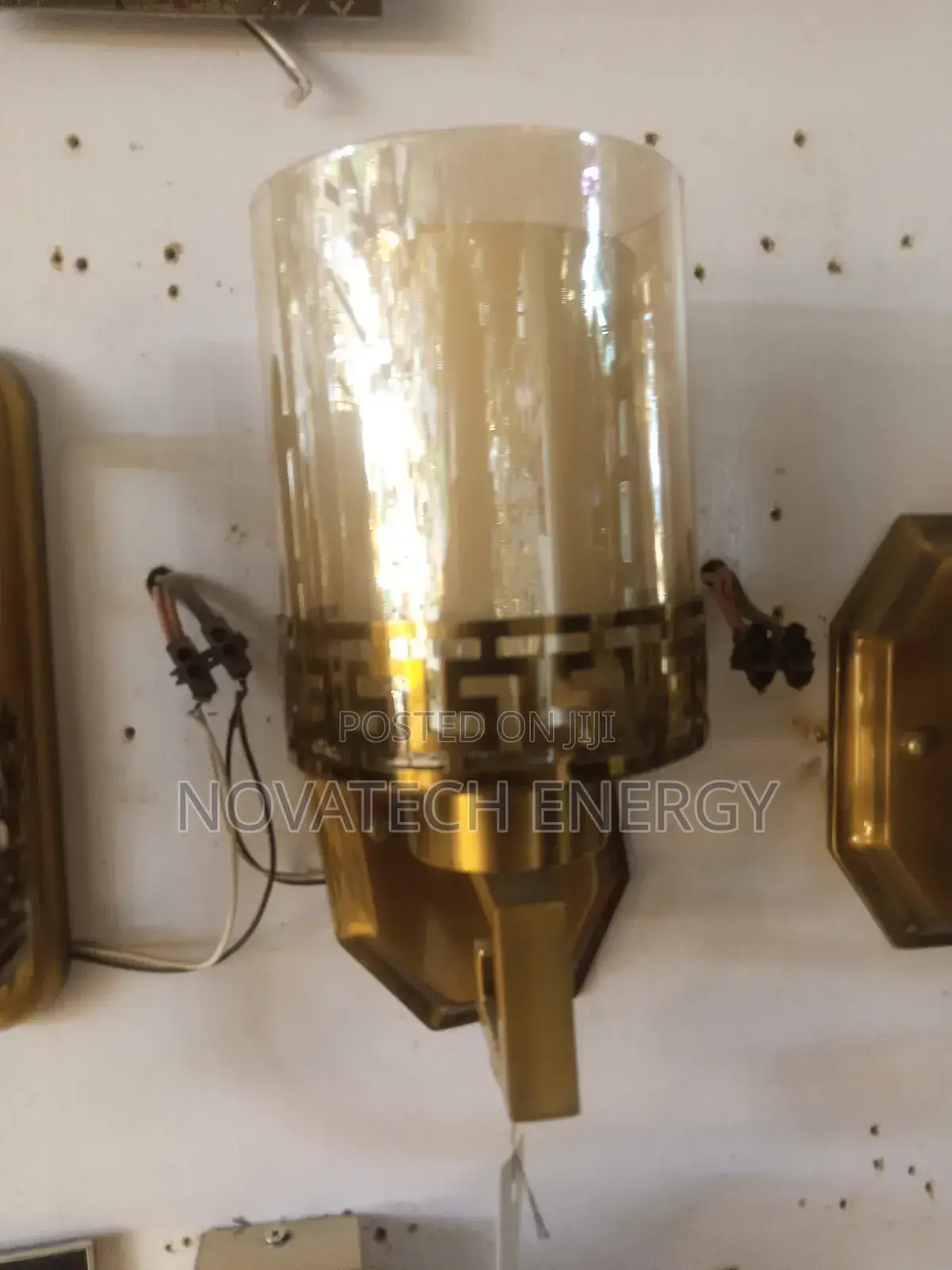 Copper Frame Wall Bracket Light, Different Designs