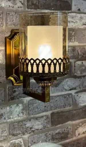 Copper Frame Wall Bracket Light, Different Designs