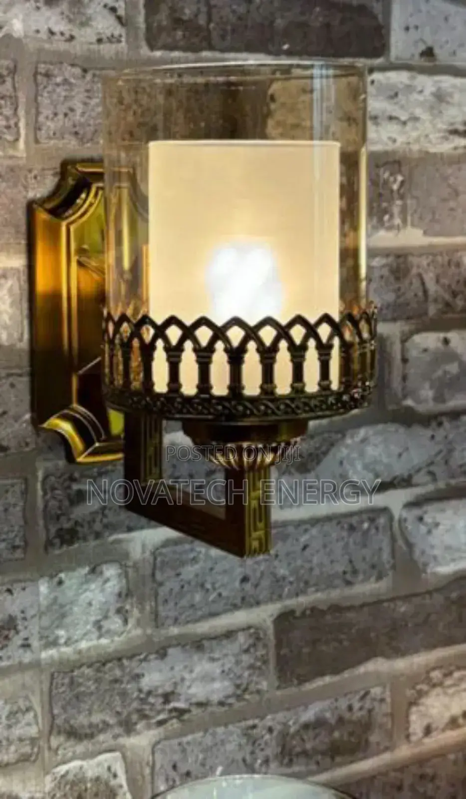 Copper Frame Wall Bracket Light, Different Designs