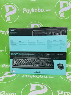 Logitech Mk320 Wireless Desktop Keyboard and Mouse Combo