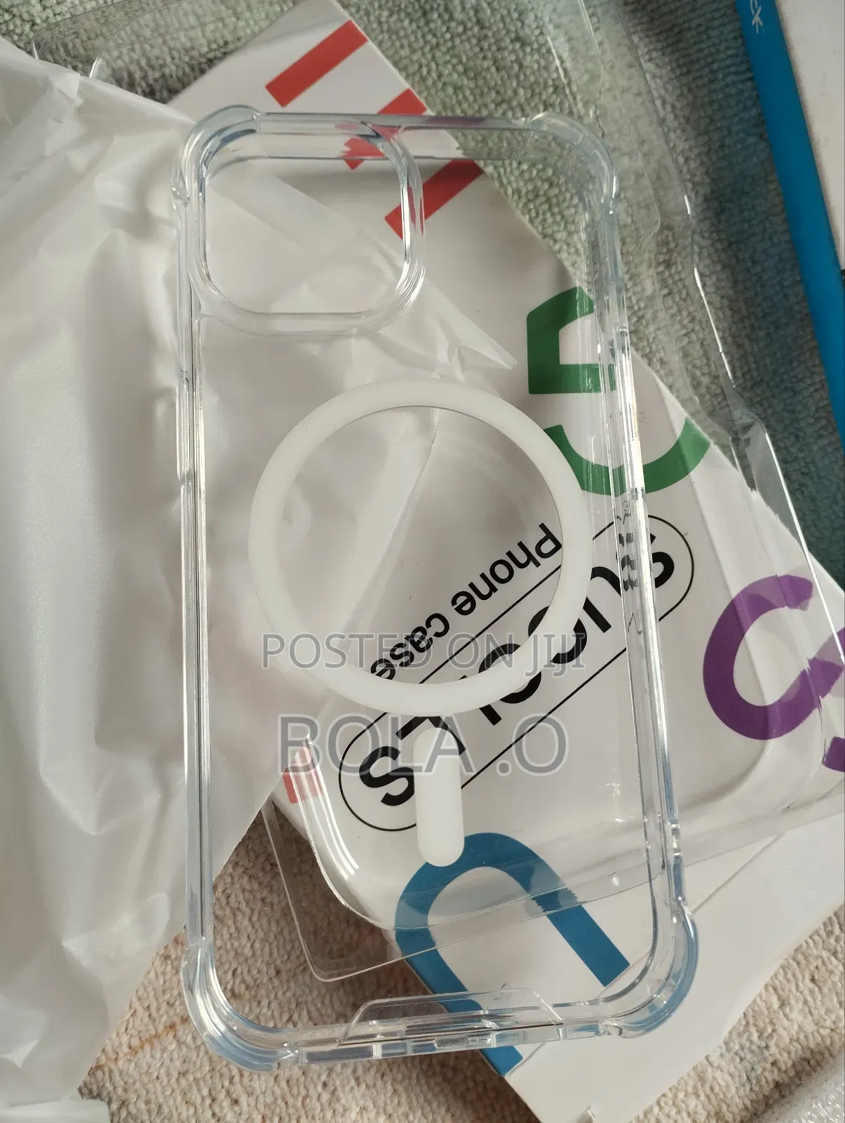 iPhone 15 Magnetic Magsafe Transparent Case