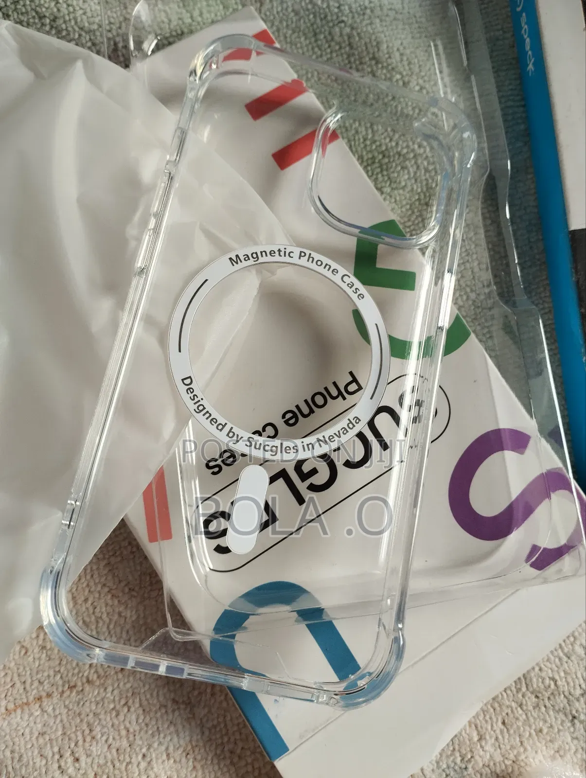iPhone 15 Magnetic Magsafe Transparent Case