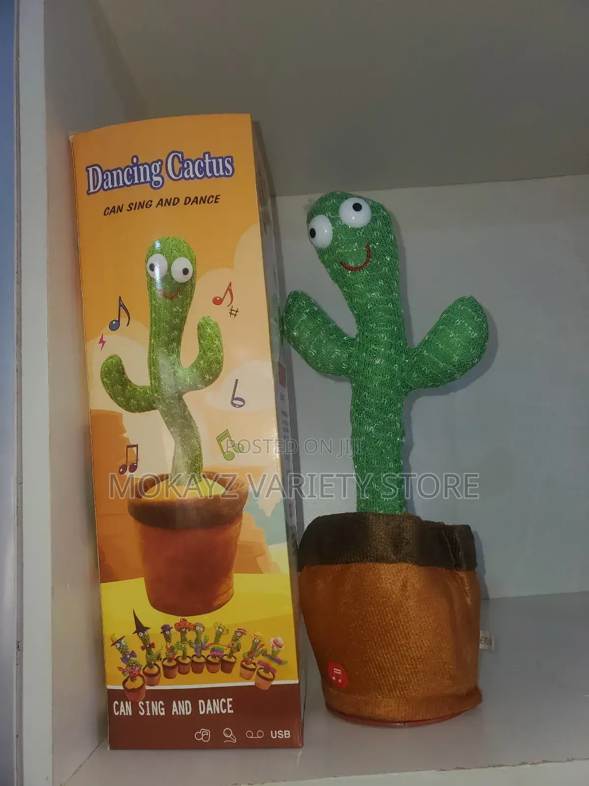 Rechargeable Talking Cactus