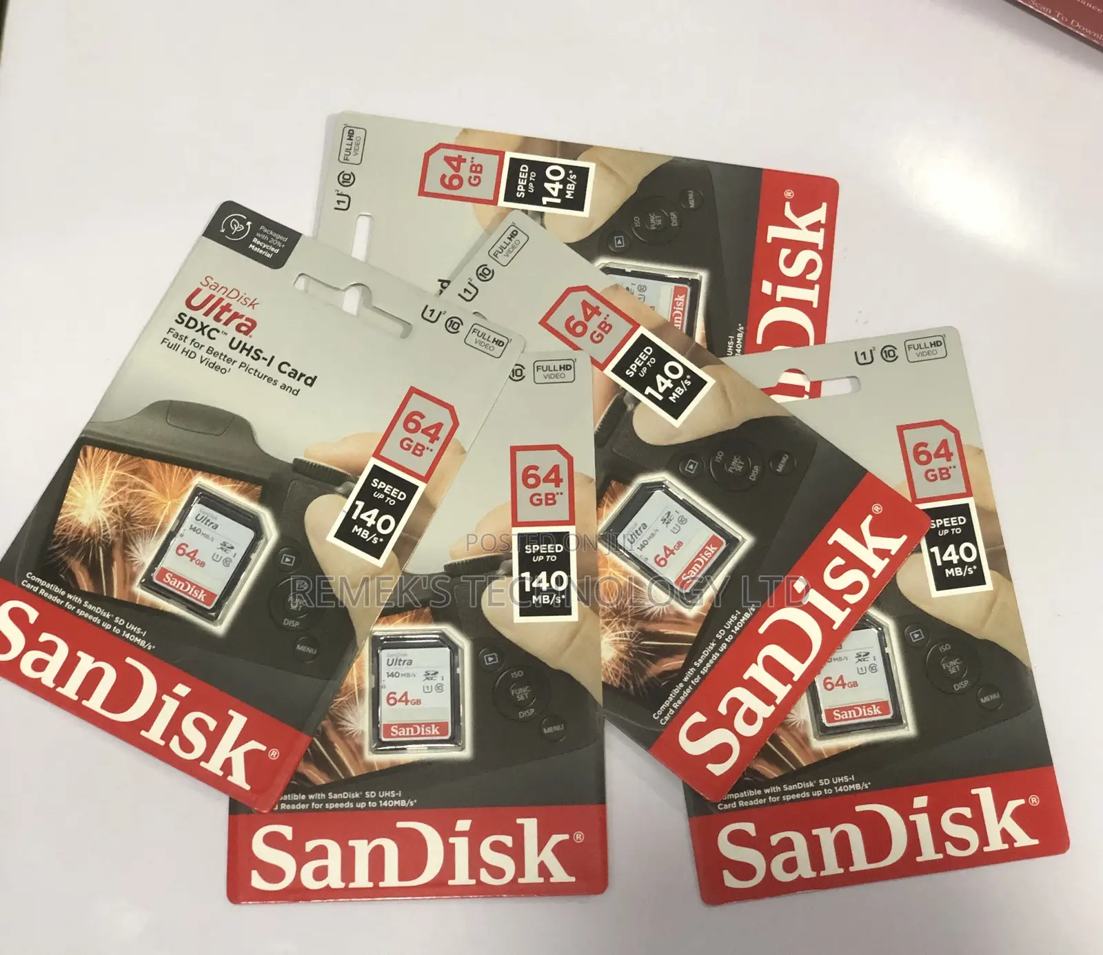Memory Card 64gb Sandisk Ultra Sd Camera