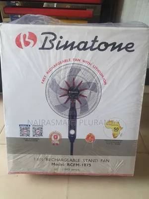 Photo - Binatone 18inch Rechargeable Fan RCFM-1875