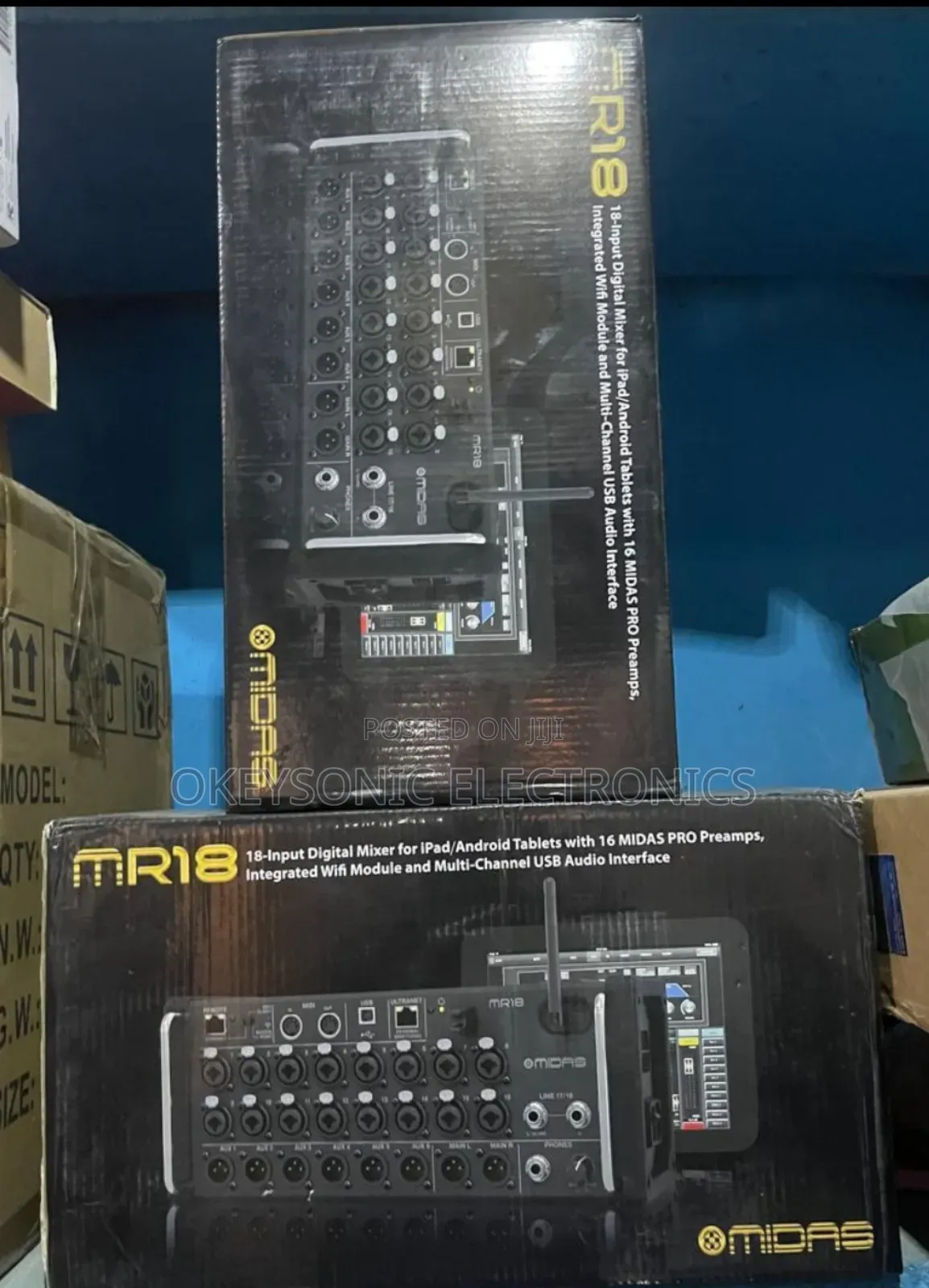 Mr18 Input Digital Mixer
