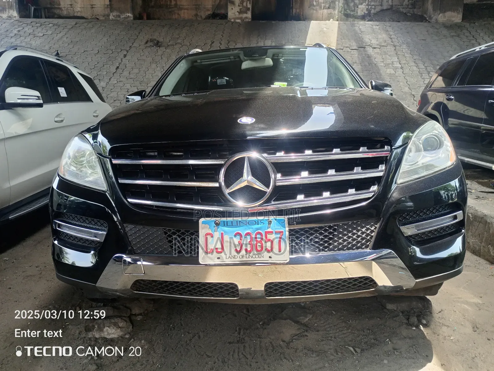 Mercedes-Benz M Class 2014 Black