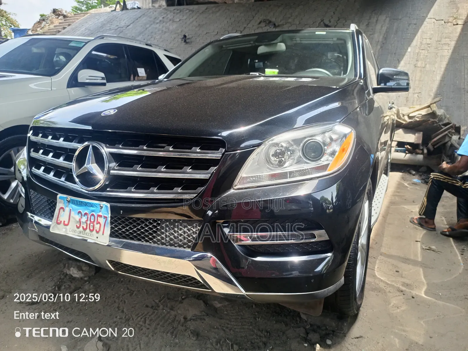 Mercedes-Benz M Class 2014 Black