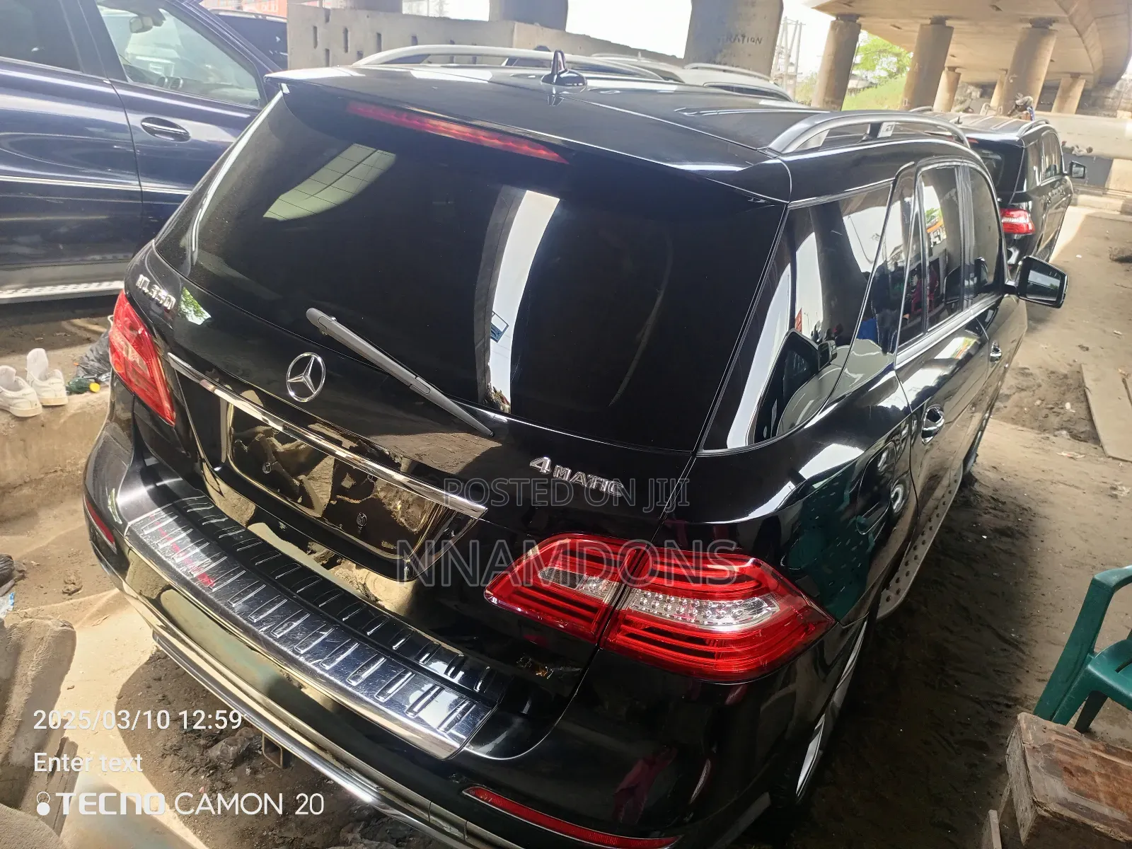Mercedes-Benz M Class 2014 Black