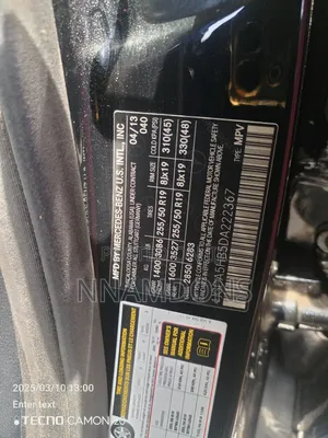 Mercedes-Benz M Class 2014 Black