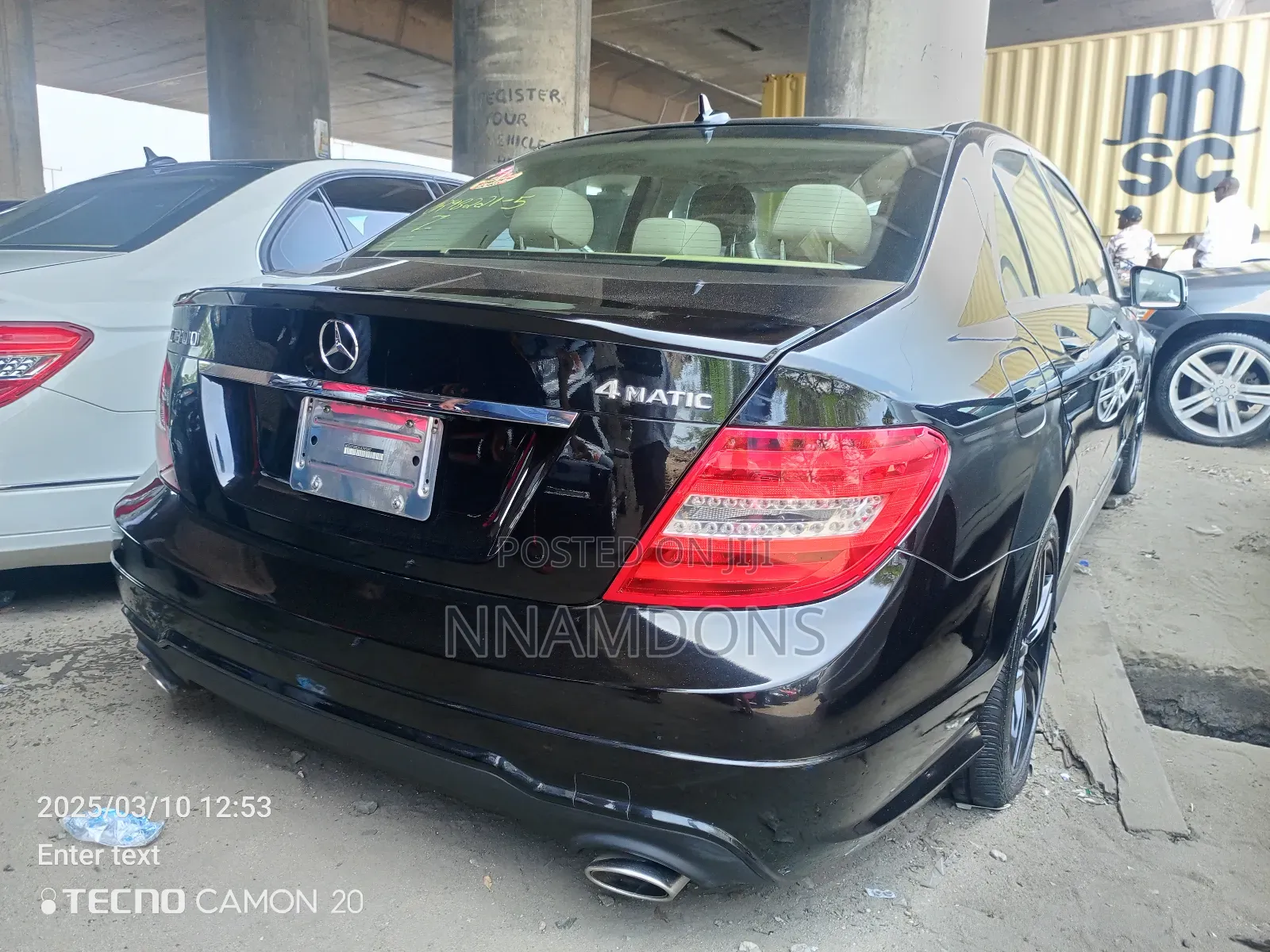 Mercedes-Benz C300 2012 Black