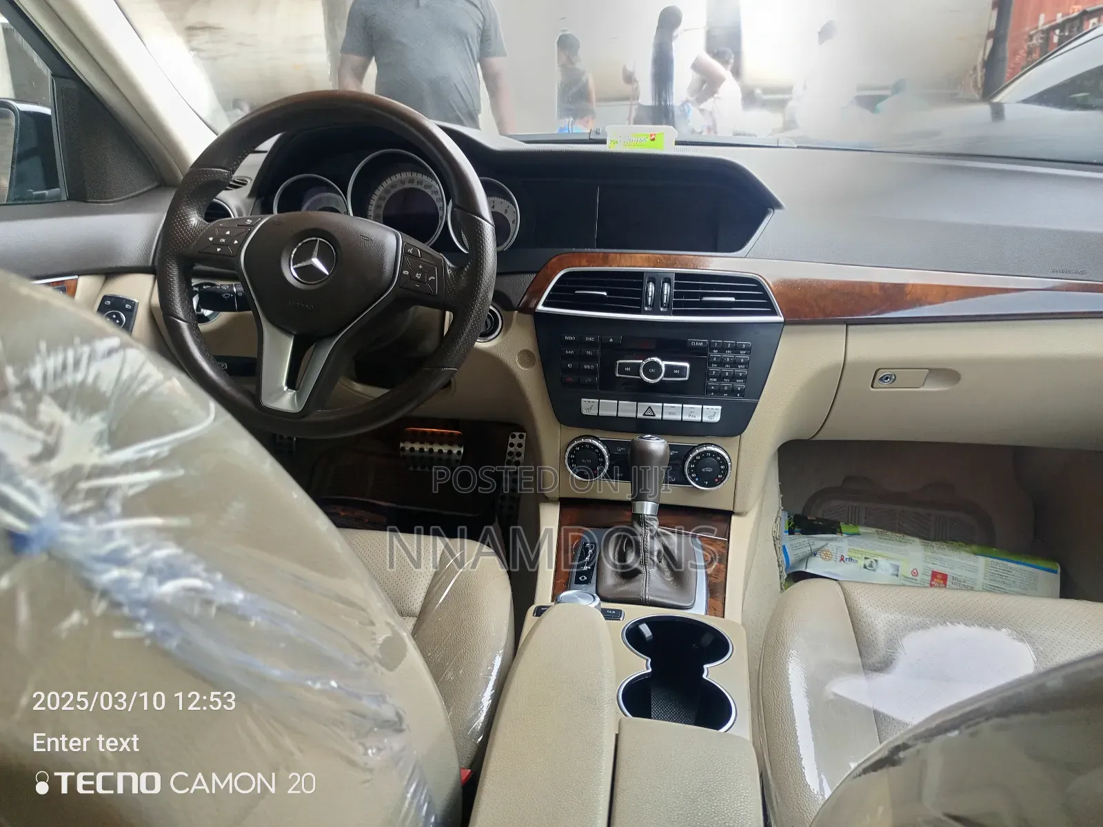 Mercedes-Benz C300 2012 Black