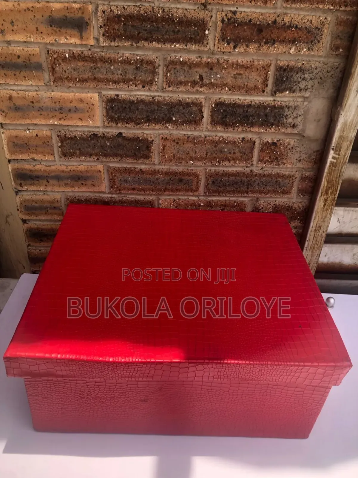 Sizeable Red Gift  Box