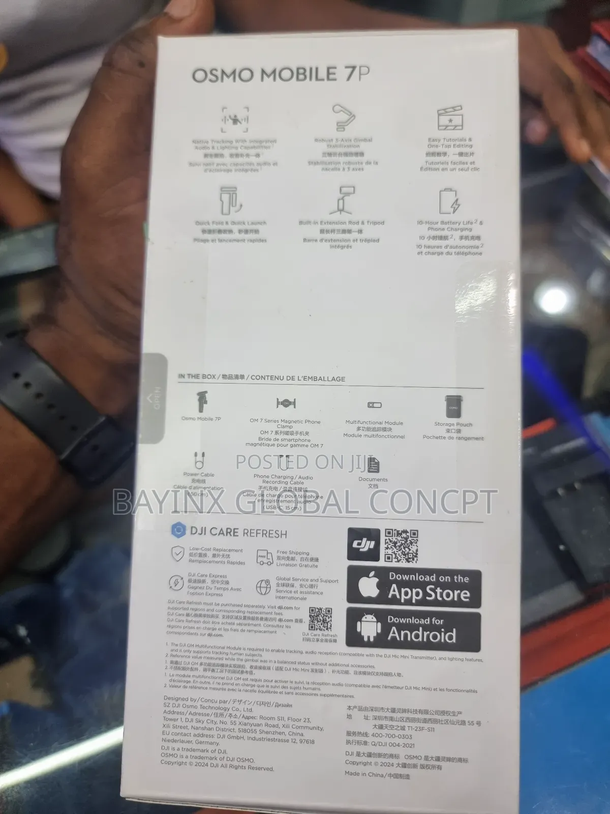 Dji Osmo Mobile 7p Smartphone Gimbal Stabilizer
