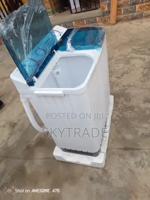 Efficient 6kg Skyrun Wash and Spin (Manual) Machine, White