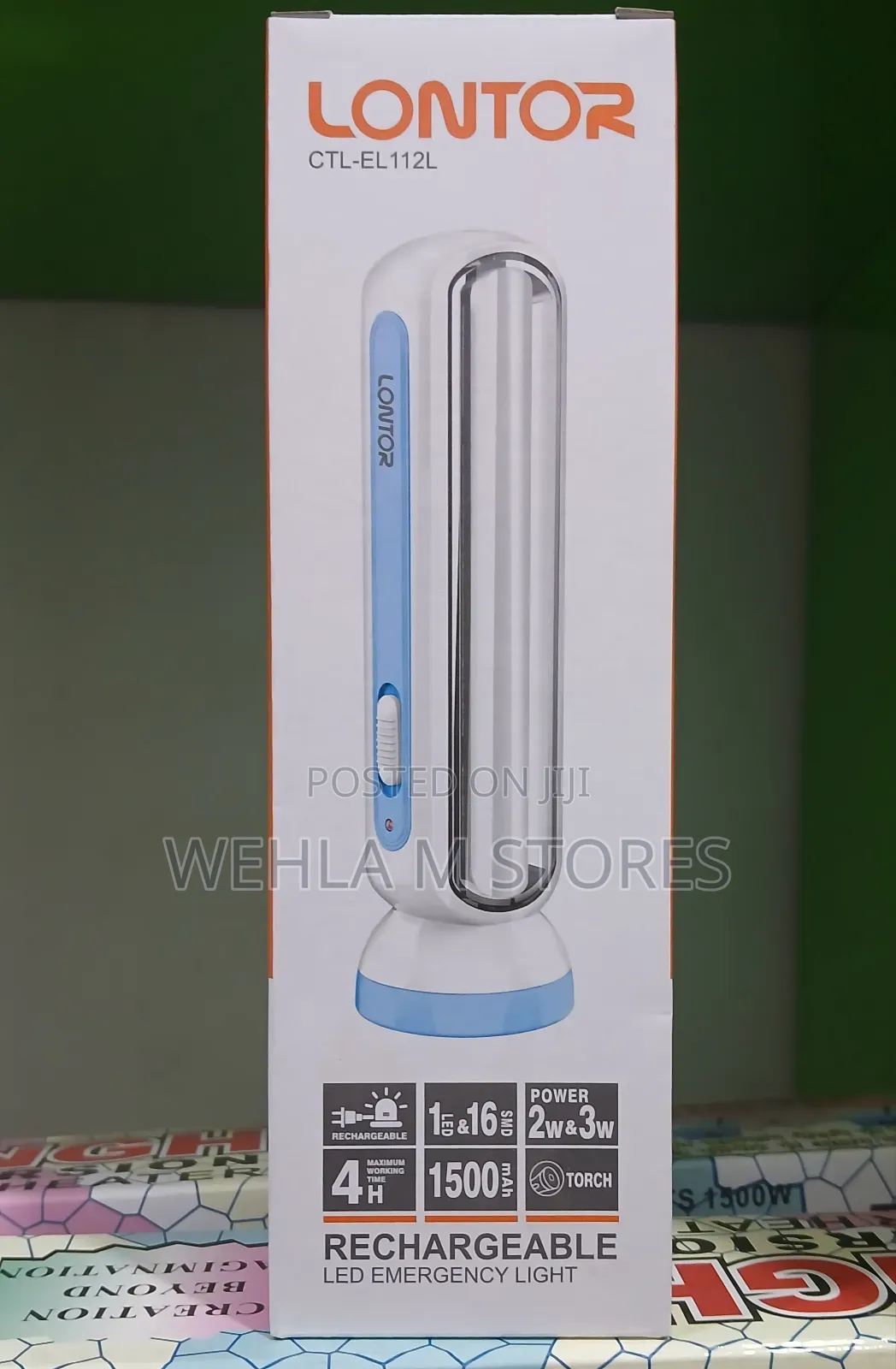 Lontor Rechargeable Led Emergency Light- CTL-E112l