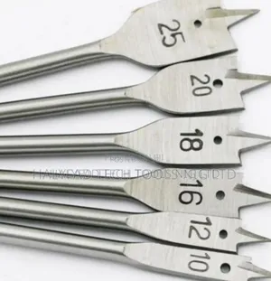6 PCS Wood Flat Drill Bit Set