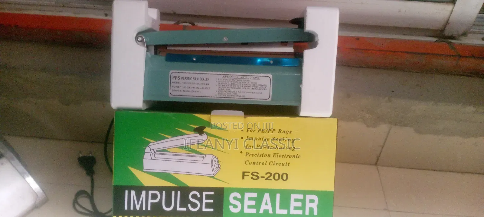 200 Mm Sealing Machine