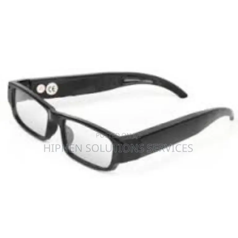 Hidden Clear Len Eyeglasses Spy Camera