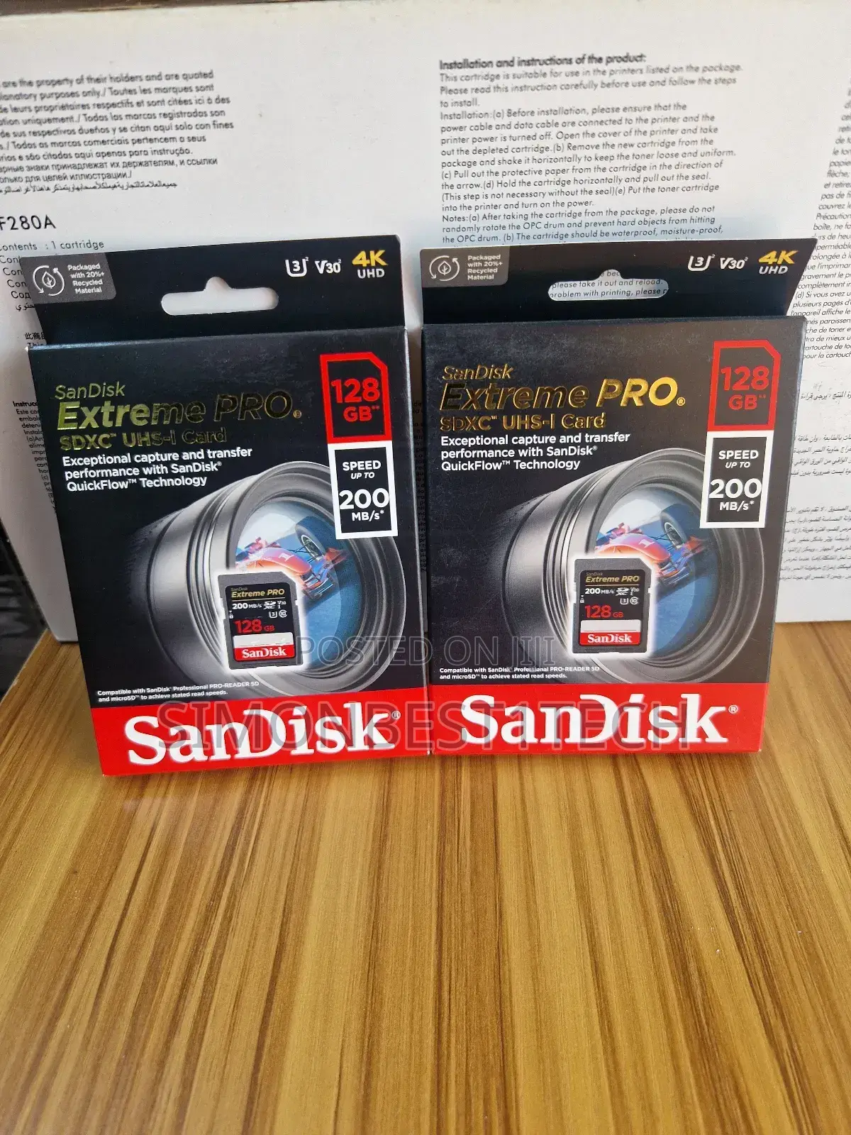 Sandisk Extreme Pro 128gb