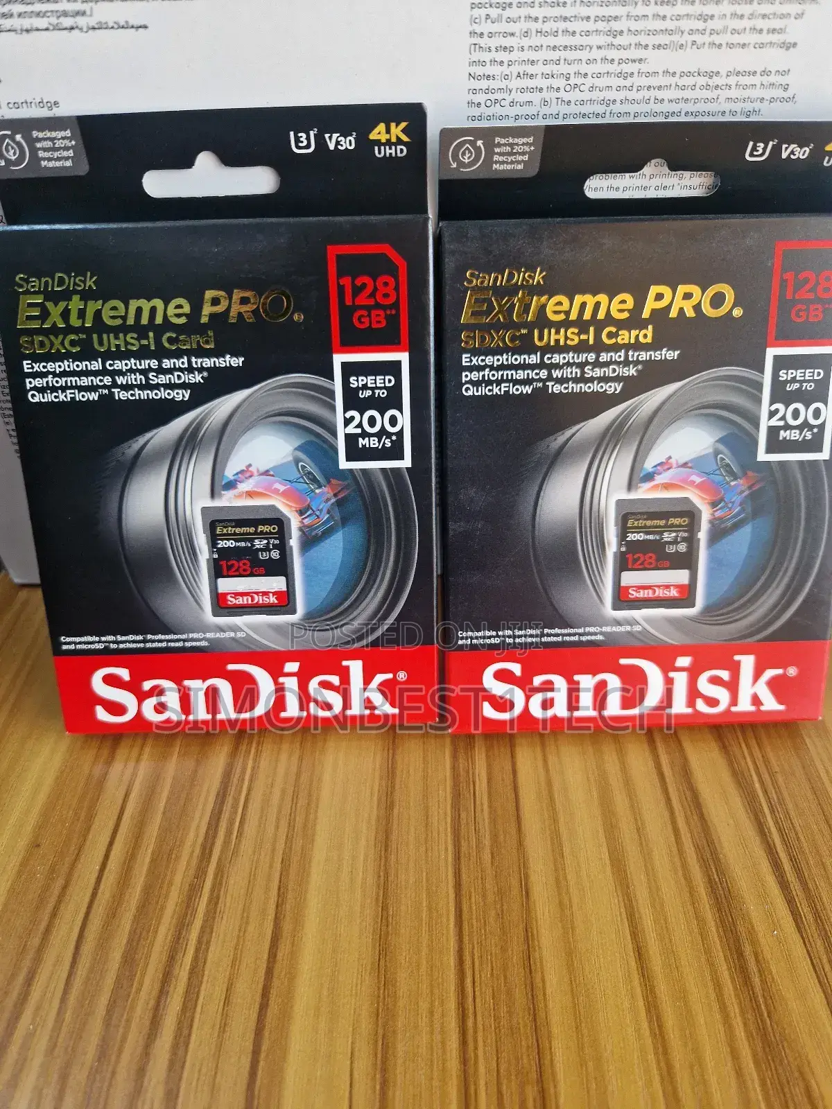 Sandisk Extreme Pro 128gb