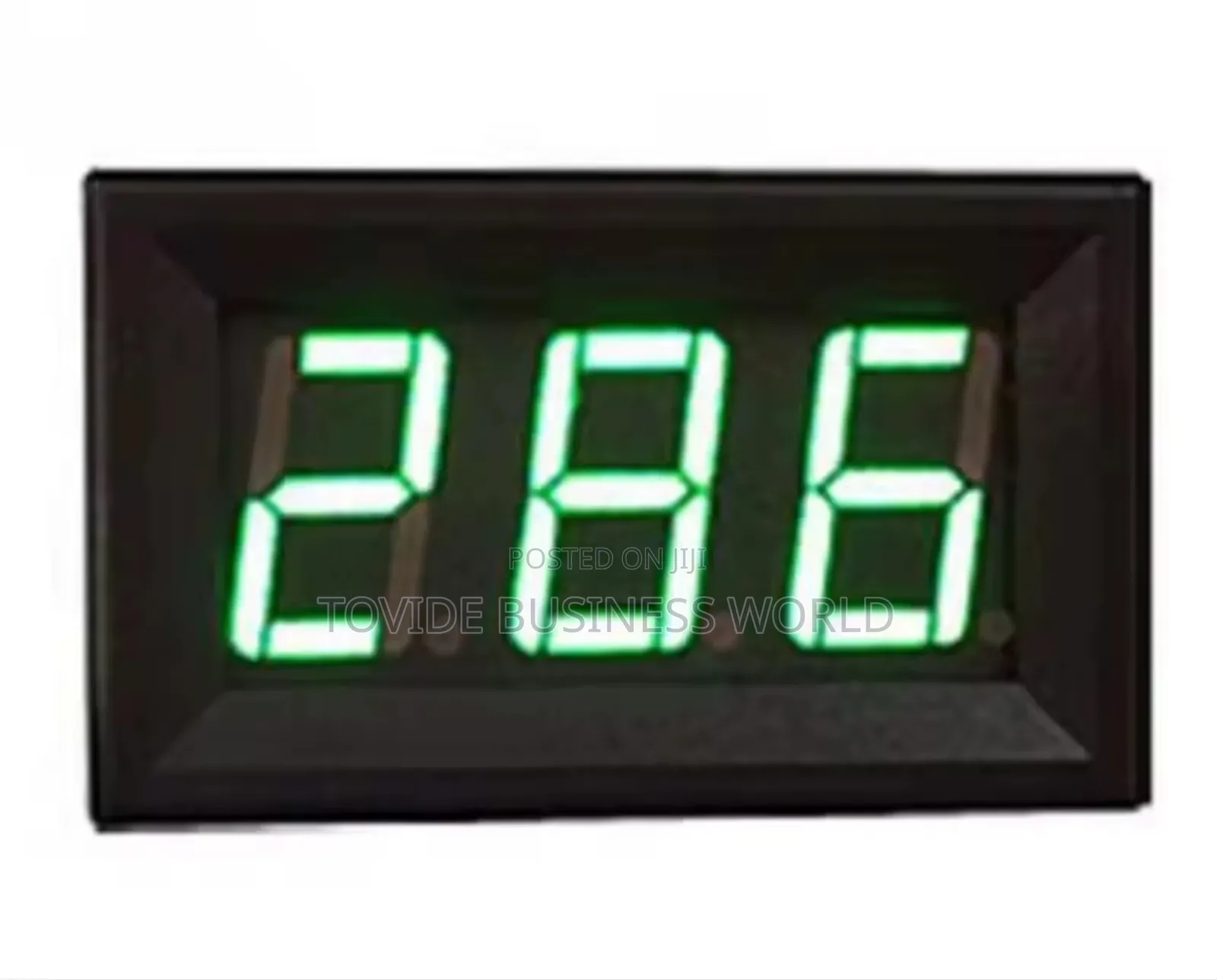 Digital Ac Voltmeter 30v to 500v Screen Display