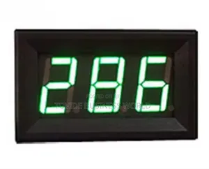Digital Ac Voltmeter 30v to 500v Screen Display