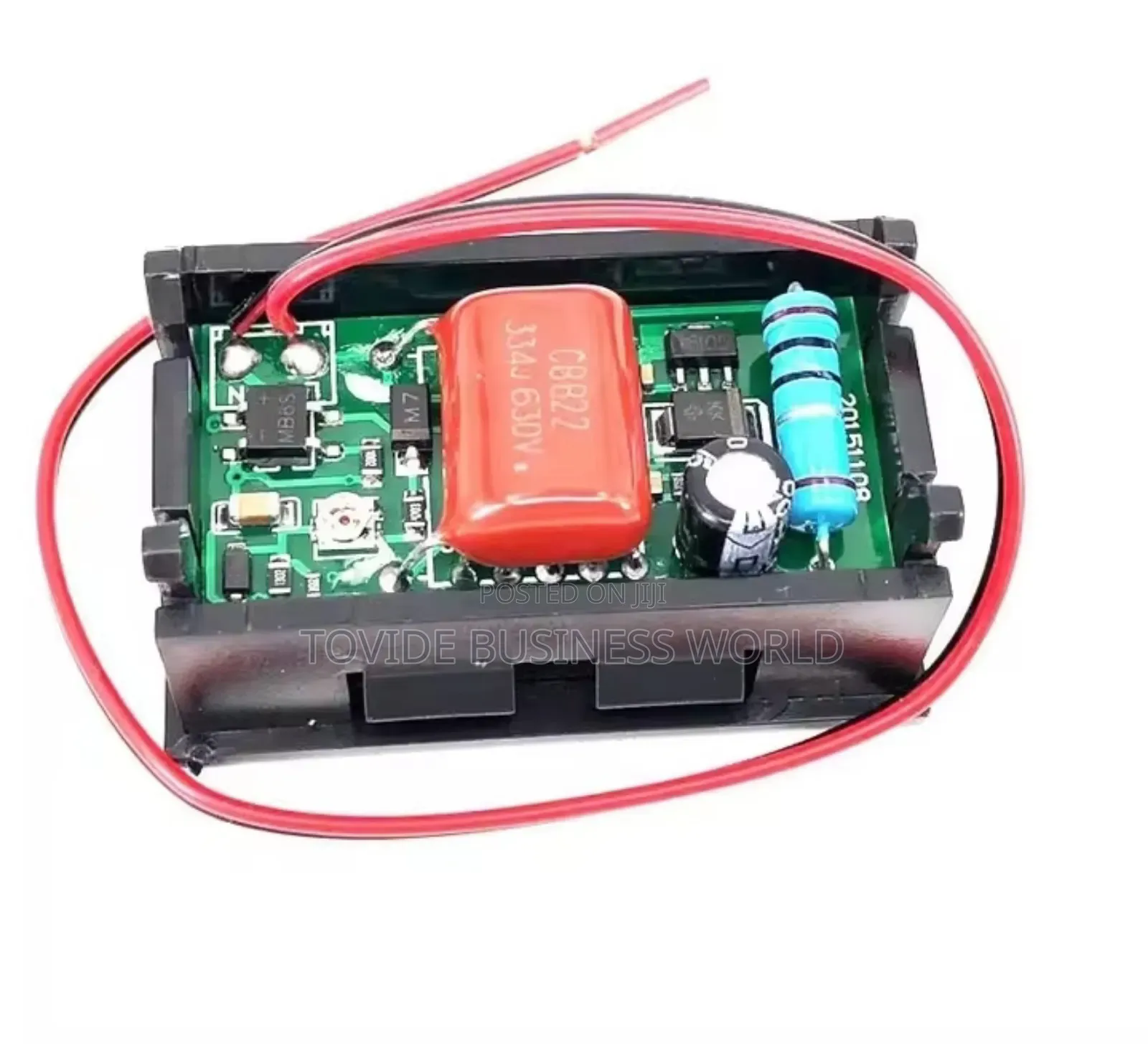 Digital Ac Voltmeter 30v to 500v Screen Display